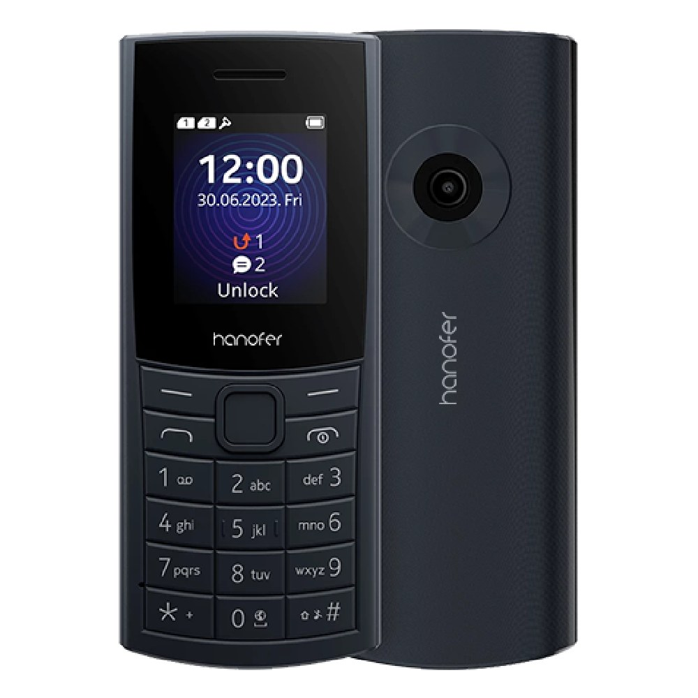 Hanofer 110 (2023) Dual Sim Feature phone (سه ماه تعویض)