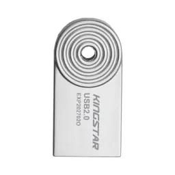 فلش مموری 16 گیگابایت کینگ استار مدل KingStar Picco KS239 USB 2.0 با گارانتی 24 ماهه شرکتی