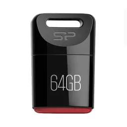 فلش مموری 64 گیگابایت سیلیکون پاور مدل Silicon Power Touch T06 USB 2.0 با گارانتی 60 ماهه شرکتی