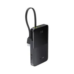 پاوربانک 10000 میلی آمپر باسئوس 22.5 وات مدل Baseus EnerFill FC51 Bipow2 Pro به همراه کابل متصل با گارانتی 24 ماهه شرکتی