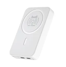 پاوربانک بی سیم بودی PD و فست 10000mAh 20W مدل PB081W با گارانتی 18 ماهه (6 ماه تعویض)
