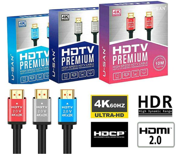 کابل HDTV 4K گریت GREAT OD7.5 2.1V GR-1/5M
