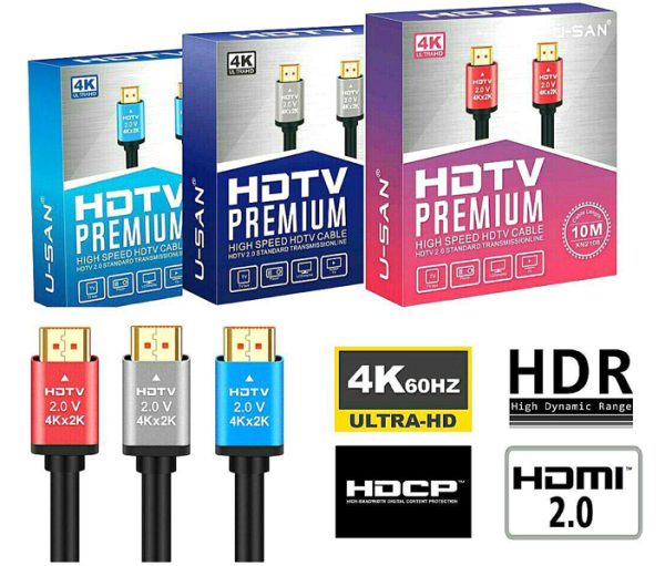 کابل HDTV 4K گریت GREAT OD7.5 2.1V GR-10M