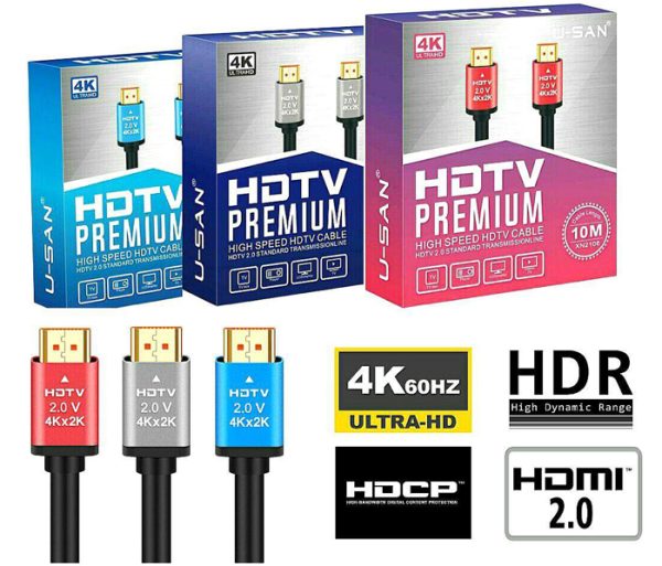 کابل HDTV 4K گریت GREAT OD7.5 2.1V GR-3M